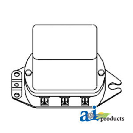 A & I PRODUCTS Voltage Regulator (12 Volt) 6.75" x5.5" x4.5" A-121579C1